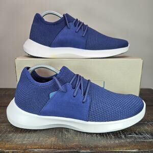 Vessi Everyday Classic Mens Size 9 Waterproof Shoes Sneakers Marine Blue